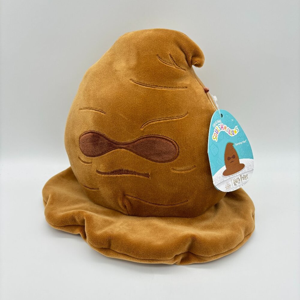 Squishmallows 8” SORTING HAT Harry Potter, Kids Ultra Soft Stuffed Plush Toy NWT